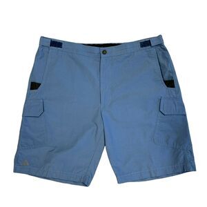 Tahoe River Outfitters Shorts Mens 38 Blue Moisture Wicking Cotton Nylon Blend